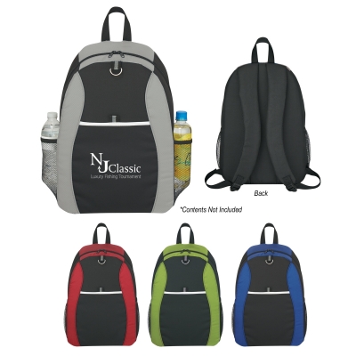 Sport Backpack Made of 600D Vinyl